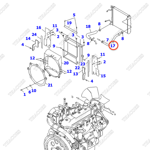 Ống nước trên 3EC-04-52410