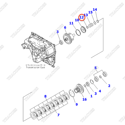 Xéc măng ly hợp 3EB-15-21240 (R1)