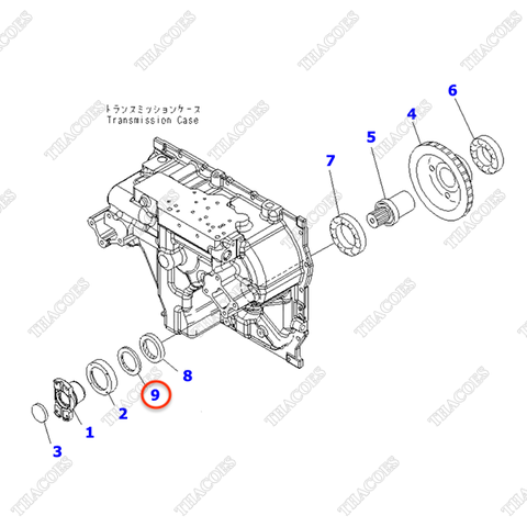 Phớt bụi 3EC-15-53290 (K3) (trục nối các đăng)