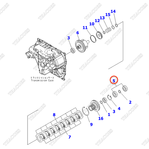 Vòng bi 06300-06307 (R1)