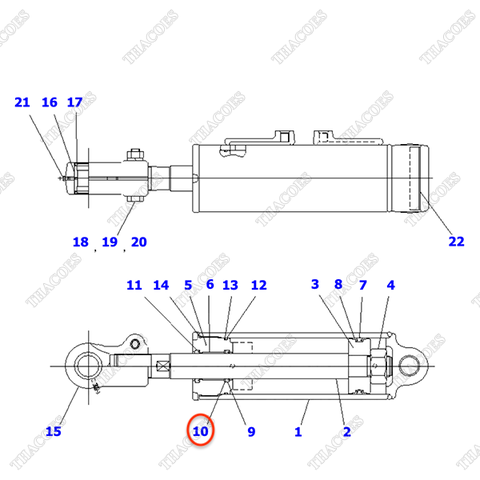 Căn đệm 30C-63-11170 (Kit)