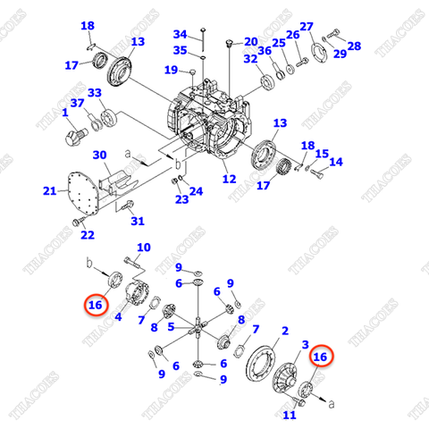 Vòng bi 06002-32012; 06000-32012