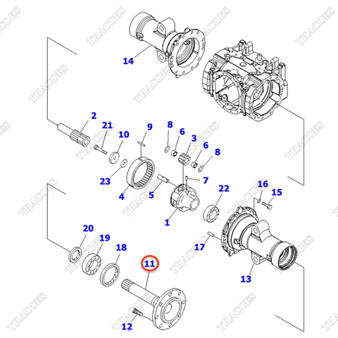 Trục láp 3EC-21-52210