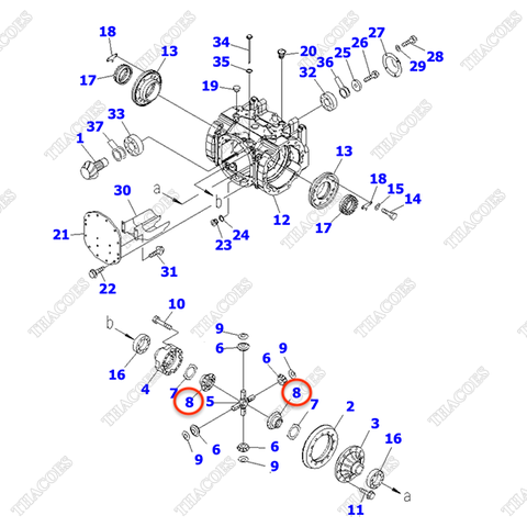 Bánh răng 3EC-21-51190
