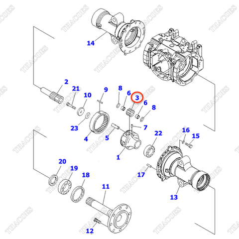 Bánh răng 3EC-21-52130