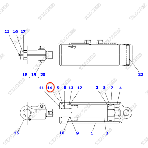 Oring 07000-12090; 07000-02090 (Kit)