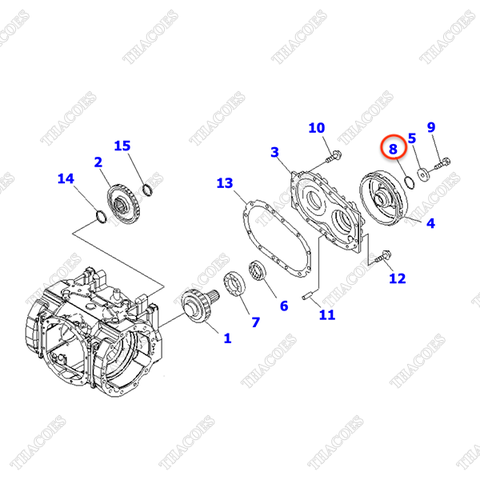 Vòng đệm oring 07000-13035; 07000-03035 (K1)