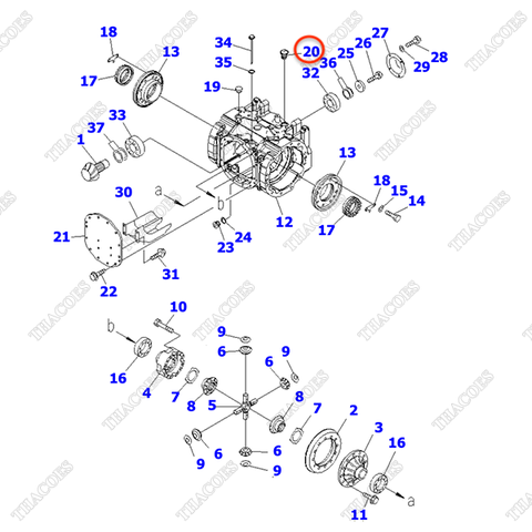 Lọc thông hơi 3EB-15-31290
