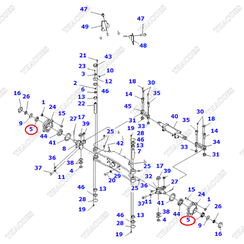 Vòng bi moay ơ 06000-30209 (ngoài)