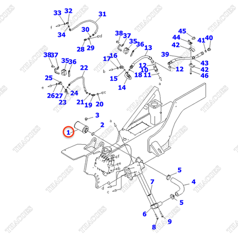 Lọc thuỷ lực hút 3EC-66-51510