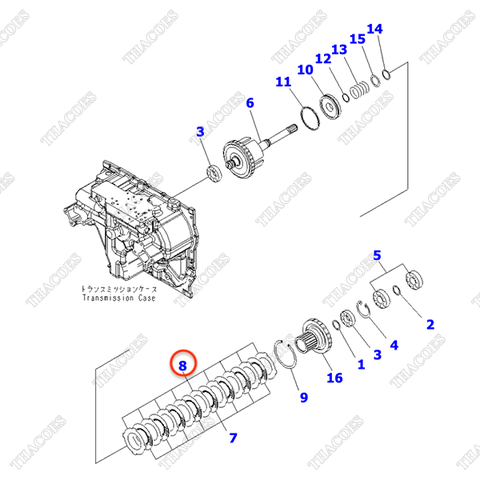 Đĩa thép 3EA-15-11180