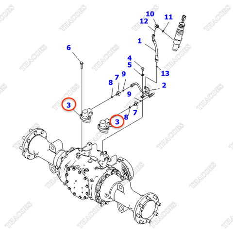 Tổng phanh dưới 3EC-38-51130