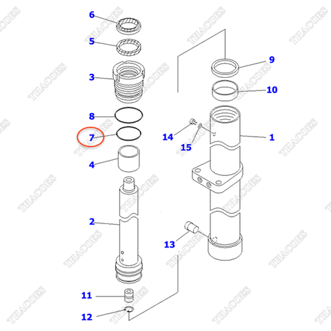 (Trước) Oring 30B-63-11440 (K30)
