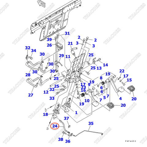 (MT) Ống dầu 3EB-36-51840