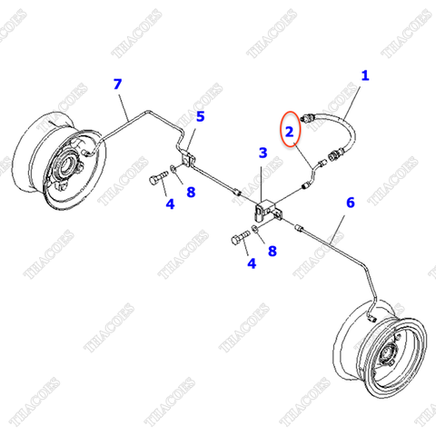 Ống dầu 3EB-38-51560