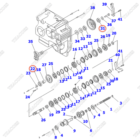 Vòng bi 06300-06306