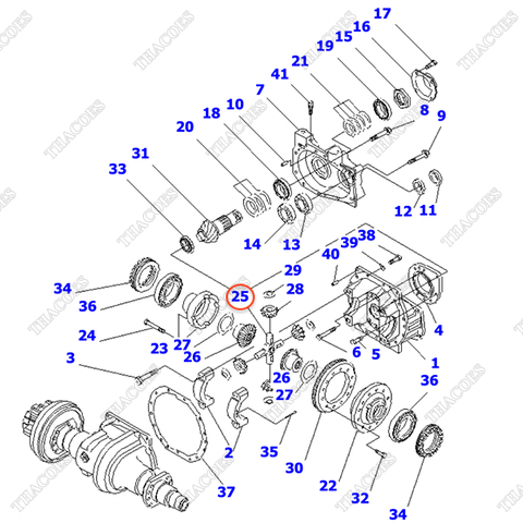 Trục chữ thập 3EB-21-11160