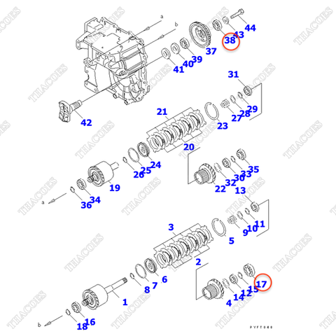 Vòng bi 06300-06306
