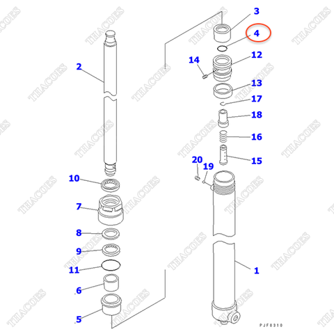 (Sau phải) Oring 3EB-M2-21680