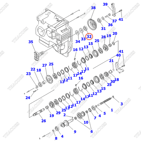 Vòng bi 06300-06307
