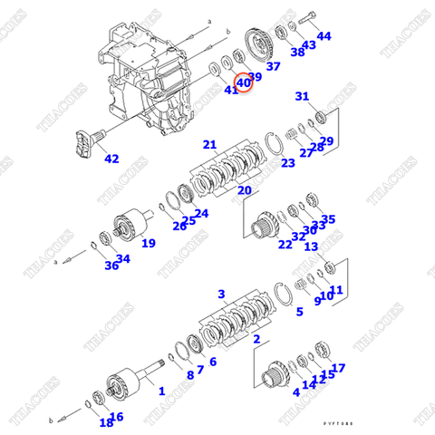 (Kit K6) Phớt dầu 07012-C0045