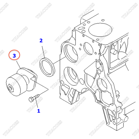Bơm nước 6735-61-1102;6735-61-1100,6735-61-1101,6735-61-1102,6735-61-1500,6735-61-1501,6735-61-1502,6731-62-1110, 6736-61-1202