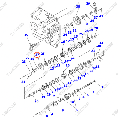 Bánh răng số tiến 3EB-14-53230