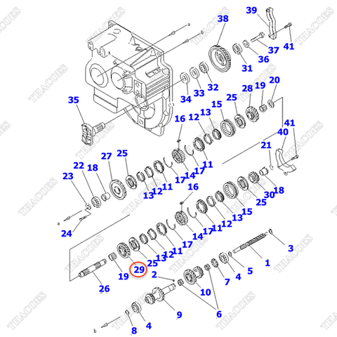 Bánh răng số 2 3EB-14-53250