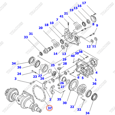 Gioăng dầu 3EB-21-52140 (K3)