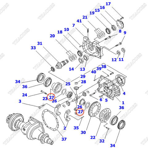 Căn đệm 34B-21-12141; 3FE-21-15340