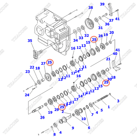 Bánh răng 3EB-14-41180