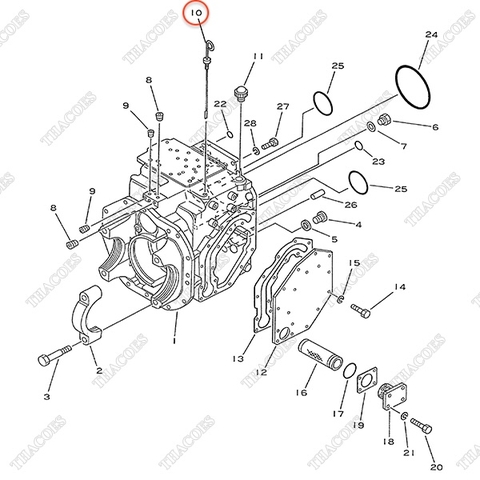 Que thăm dầu hộp số 3EB-15-11150