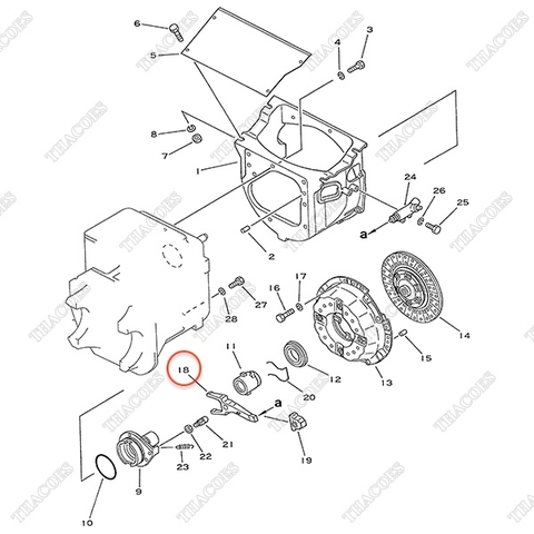 Càng cua, càng đẩy 3EB-10-21130 (côn khô)