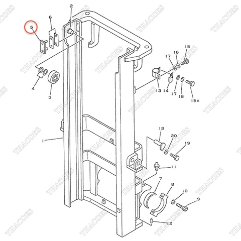 Bạc đệm 3EA-71-12811