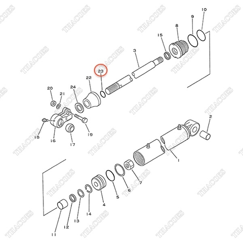 Vòng đệm oring 07000-03030 (kit)