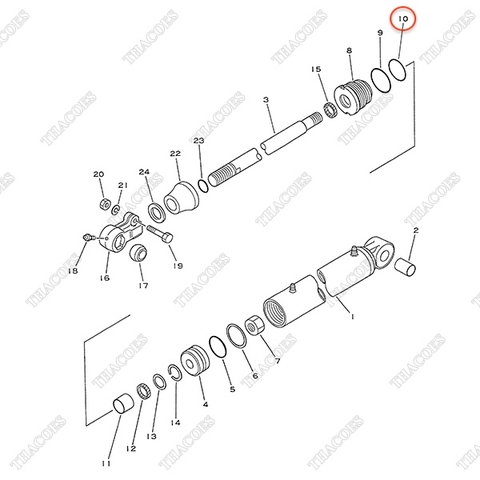 Vòng đệm oring 07000-15060; 07000-05060 (kit)
