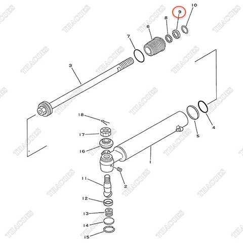Phớt bụi 3EB-64-11670; 34C-64-21430; NP23351-04405 (K20)