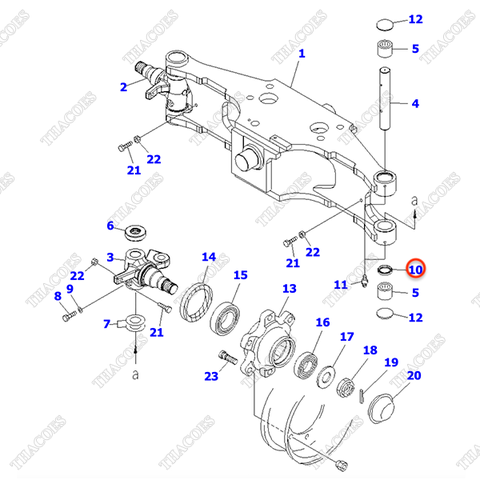 (K7) Phớt chắn mỡ 3EB-24-41320