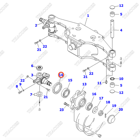 Phớt chắn bụi 3EB-24-41330