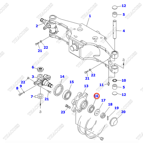 Vòng bi moay ơ 06000-30207