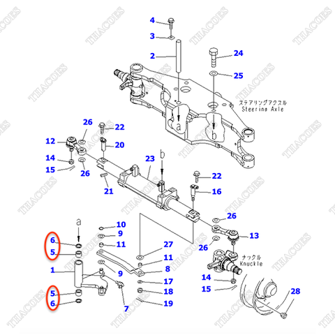 (GB) (K8) Bộ vòng bi 3EA-24-05021