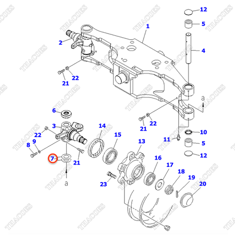 (K7) Căn đệm 360-27-11220