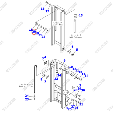 Vòng bi 06001-06210 (puly xích)
