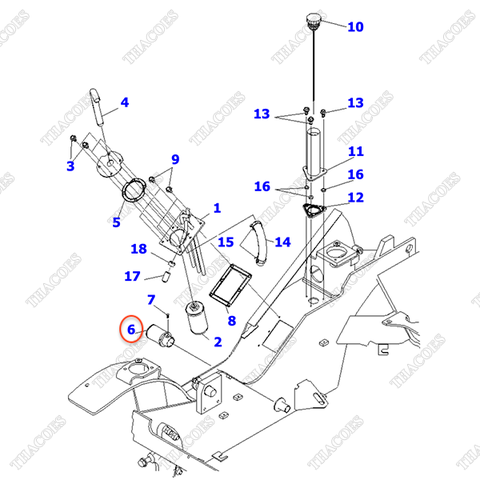 Lọc dầu thủy lực hút 34B-66-15180; 3EB-K6-01010