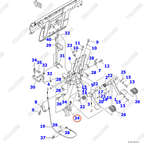 Cụm tổng phanh 3EB-36-51590; 3EB-36-51690 (chính + phụ)