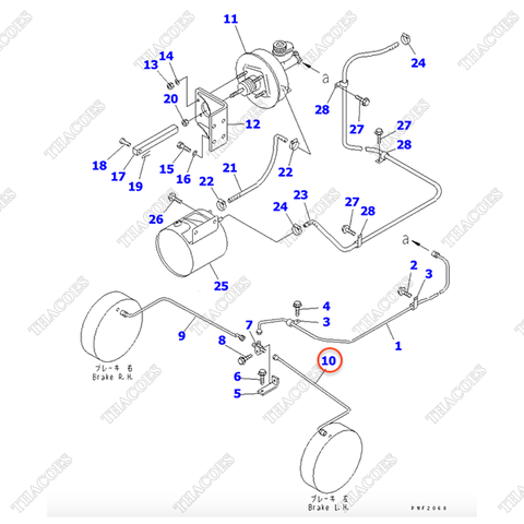 Ống dầu trái 3FD-38-21130