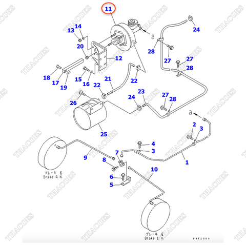 Tổng phanh 3FD-38-21171; 3FD-38-21170