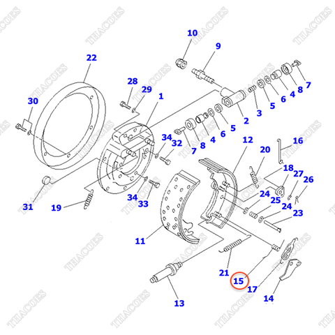 Lò xo phải 3ED-30-31560