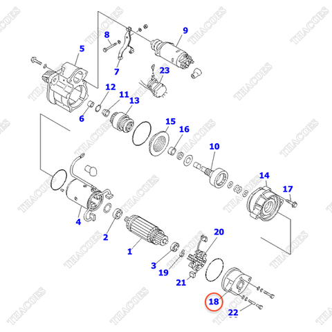 Nắp đuôi đề KD0-23711-0350