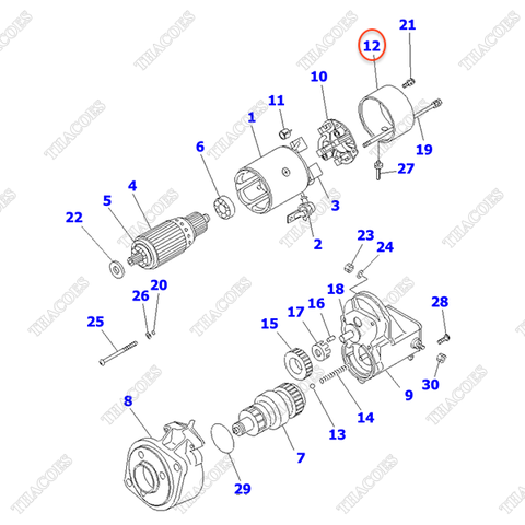 Đuôi máy đề ND028501-7881